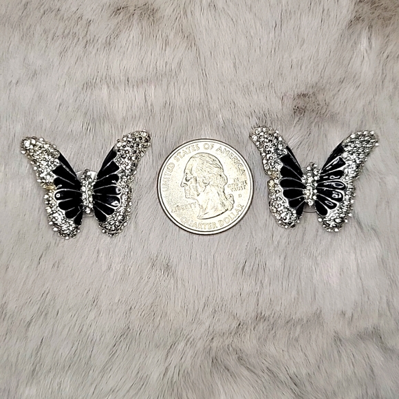 Bebe butterfly earrings - Picture 4 of 6